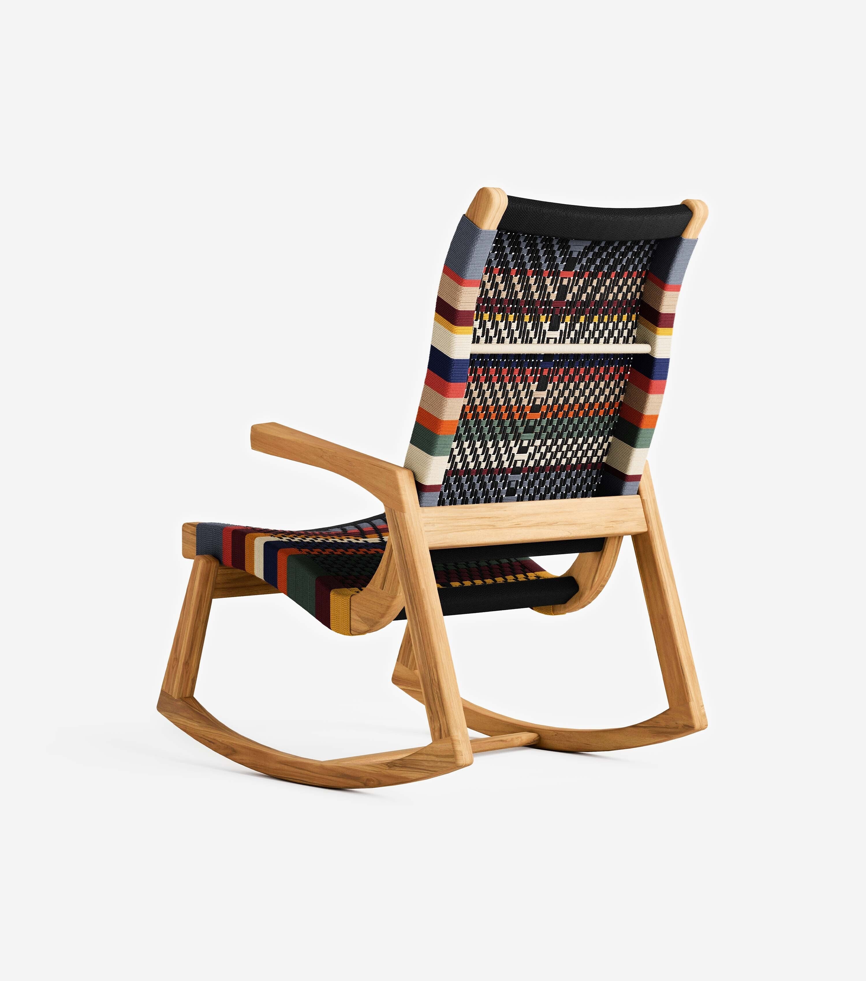 Natural Teak / San Geronimo Pattern