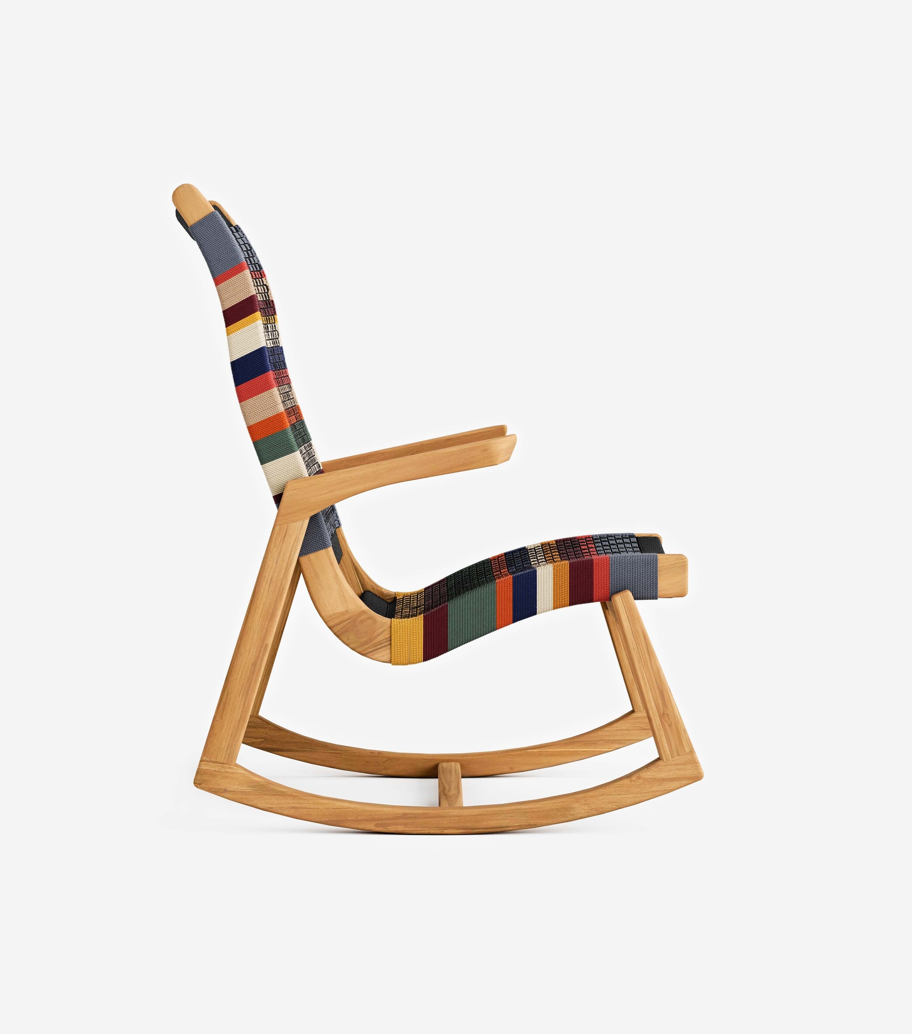 Natural Teak / San Geronimo Pattern