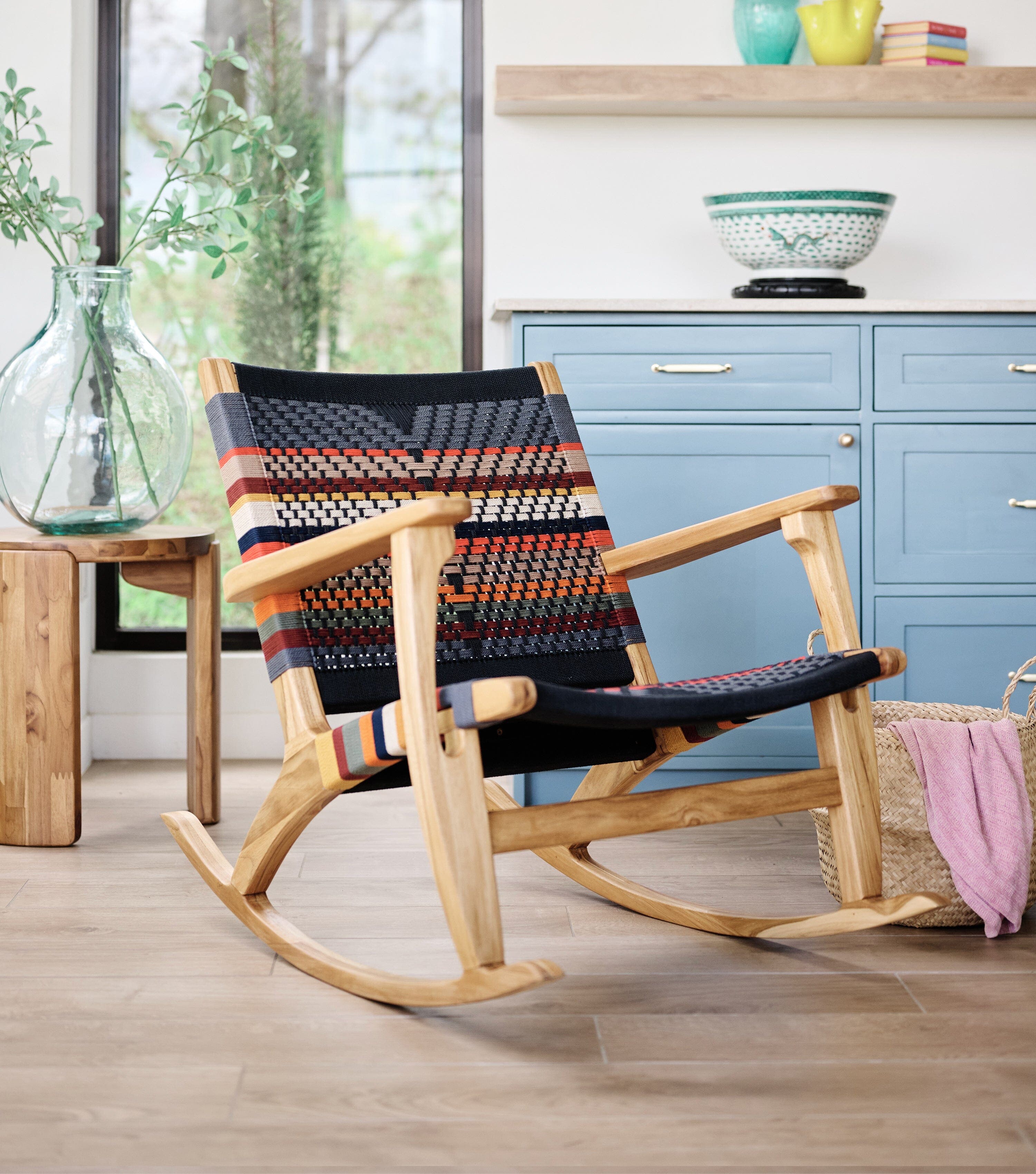 Natural Teak / San Geronimo Pattern