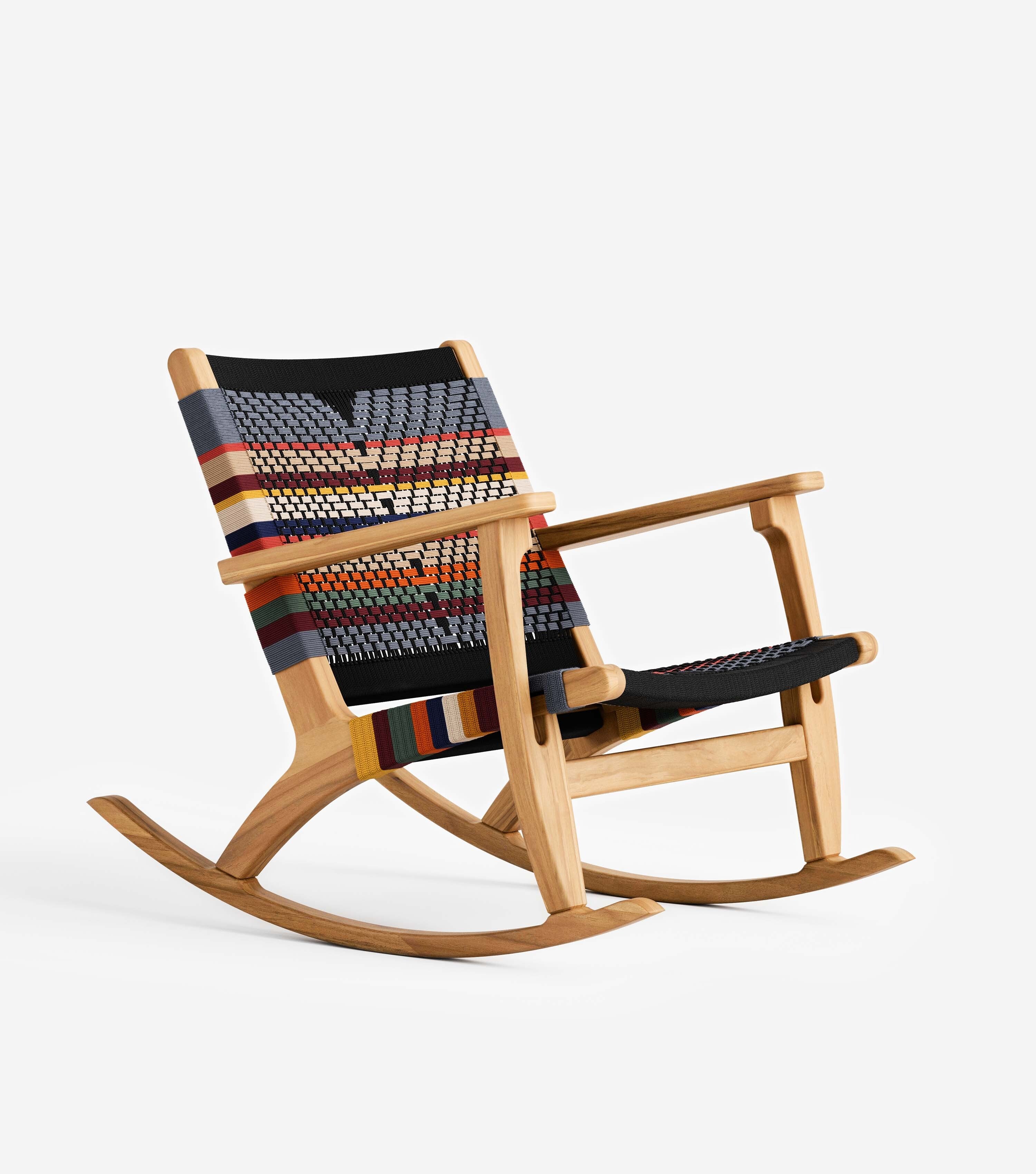 Natural Teak / San Geronimo Pattern