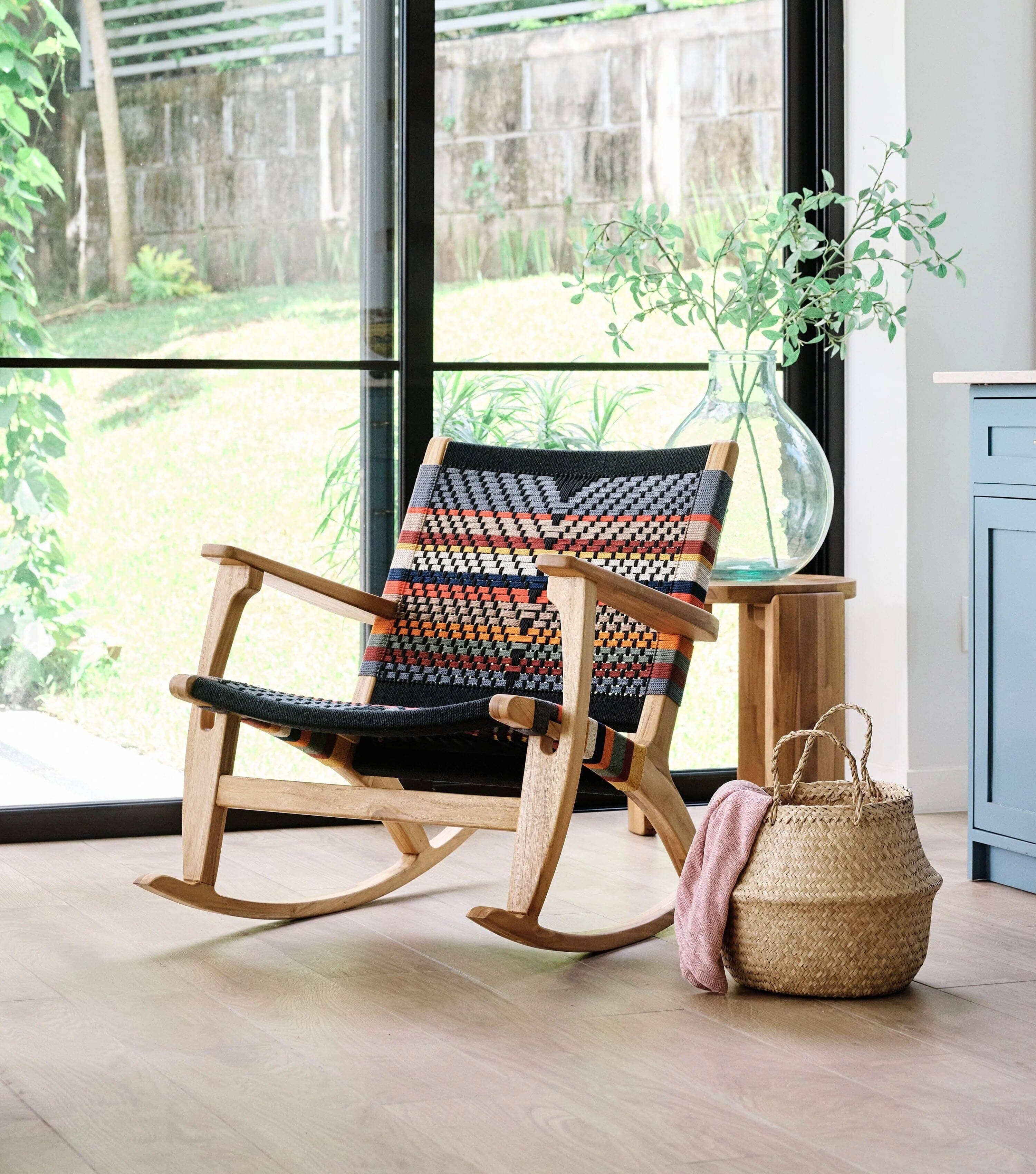 Natural Teak / San Geronimo Pattern